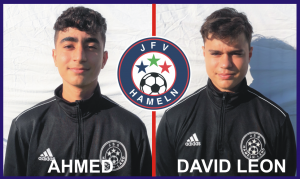 Unsere neuen Schiris Ahmed und David Leon