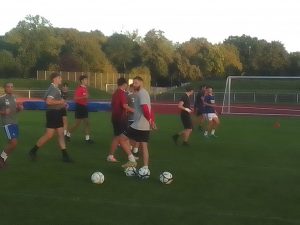 Training mit Ex-Profi Alex